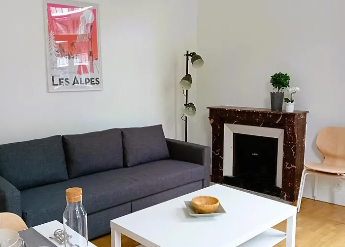 102 - Rénové Avec Grand Salon Et 1 - Tram Et Clinique Mutualiste à 1 Min * Grenoble